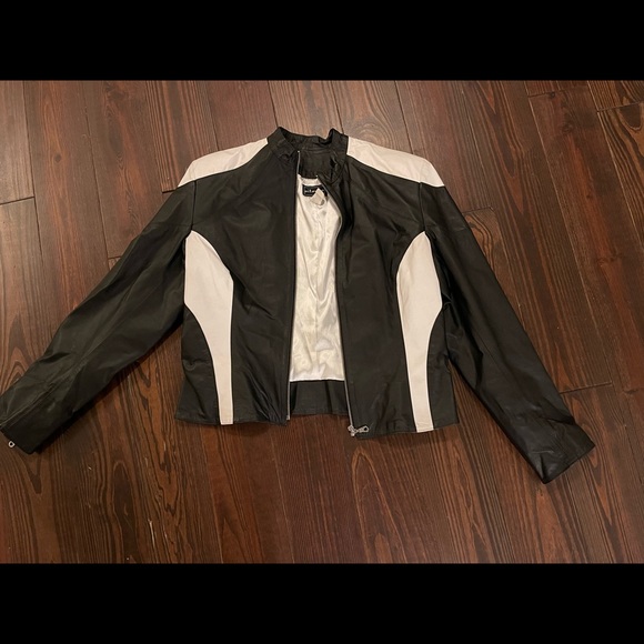 leather jacket size 16